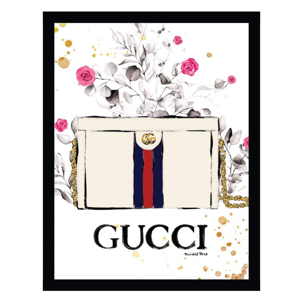 Fashion Designer Glam Purse Bag Print for Kids