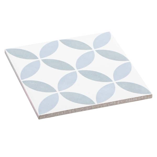 Occitan Lazio Square 6 in. x 6 in. Matte Porcelain Wall Tile (10.76 sq. ft./Case)
