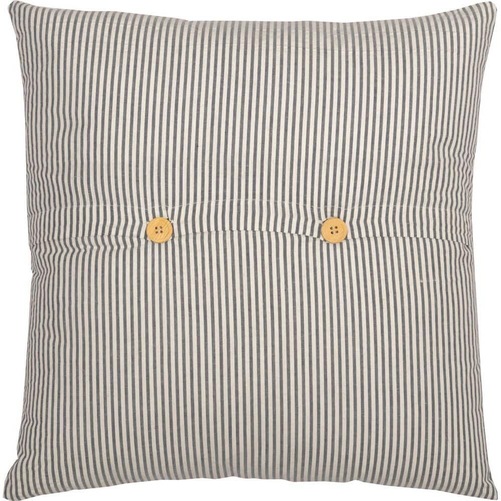 Hatteras 18" Square Patriotic Cotton Blend Throw Pillow