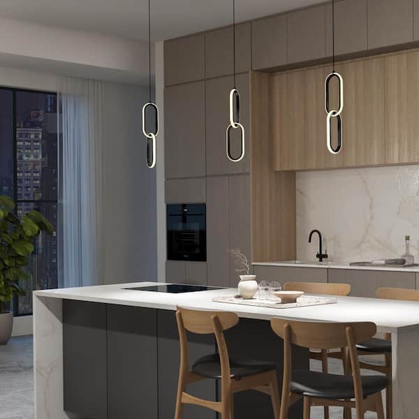 Artika Catena 20-Watt 2-Light Modern Matte Black 5CCT Integrated