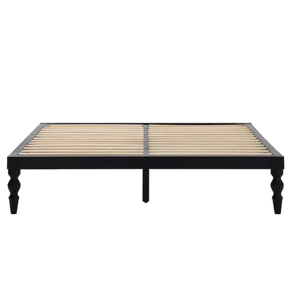 Mango wood platform deals bed