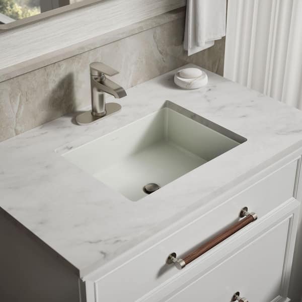 KOHLER Cursiva 19.8 in. x 15.63 in. Undermount Bathroom Sink in Dune Vitreous China