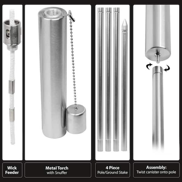 Porte-Torchons - YYV - 35 cm - Acier Inoxydable - Sans Perçage - Style