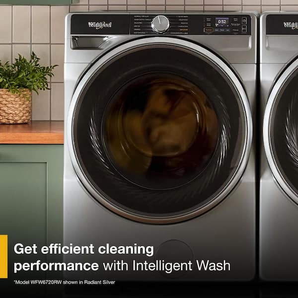 5.0 cu. ft. Front Load Washer in White with FreshFlow Vent System