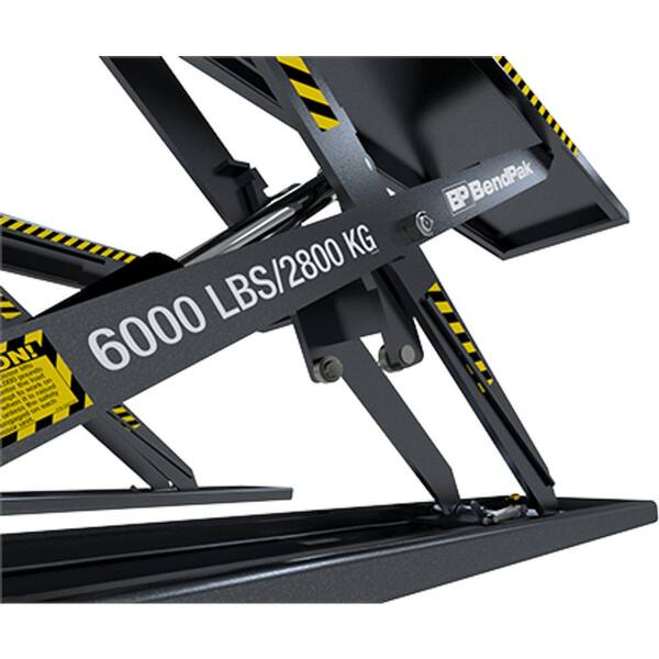 BENDPAK MDS-6EXF Mid-Rise Scissor Car Lift with 6000 lb. Capacity