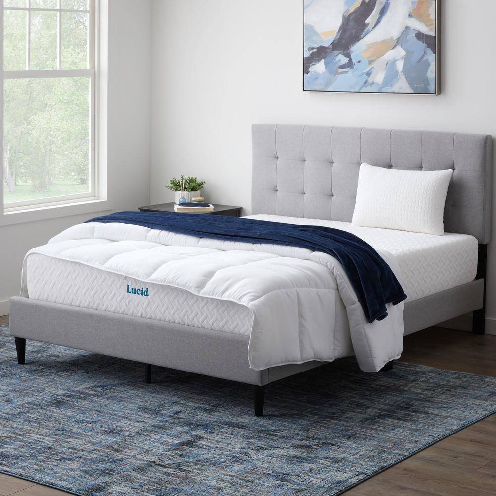 10in. Plush Gel Memory Foam Tight Top Twin Mattress - thumbnail 5