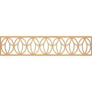Shoshoni Fretwork 0.25 in. D x 46.75 in. W x 10 in. L MDF Wood Panel Moulding