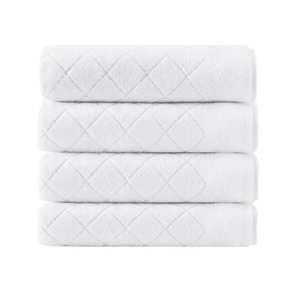 Home Decorators Collection Highly Absorbent Micro Cotton White 6-Piece Bath Towel  Set 6 pc white - The Home Depot