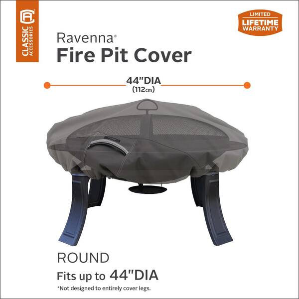Round Fire Pit Cover, 44 Fire Pit Cover