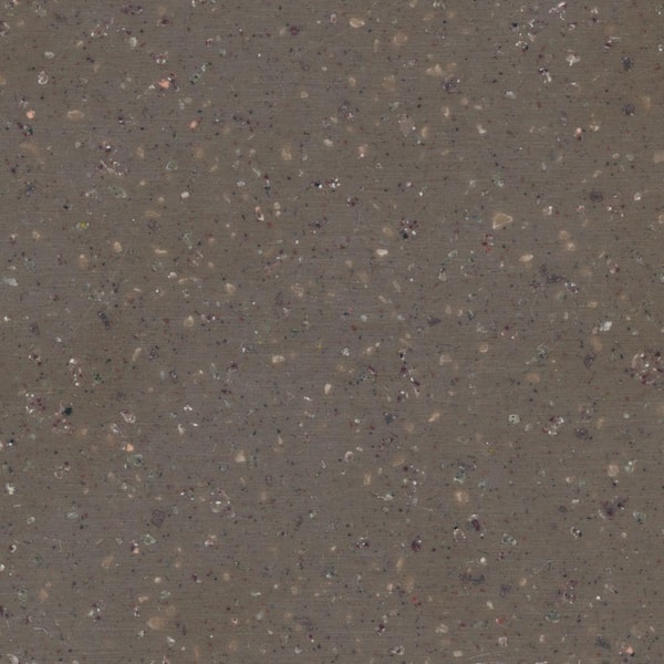 2 in. Solid Surface Countertop Sample in Umber Granite