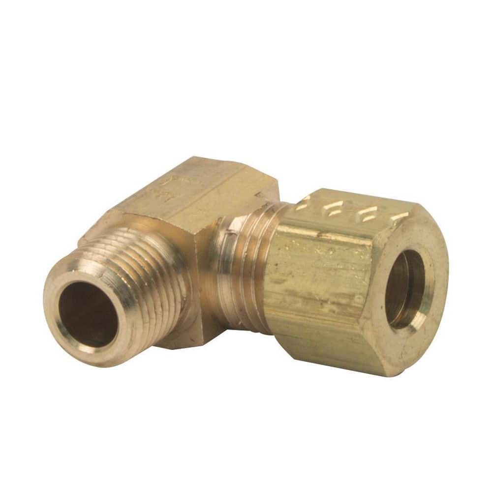 1/4 in. O. D. Compression x 1/8 in. MIP No-lead Brass Compression Male Reducing Elbow price history on PriceWatchPro