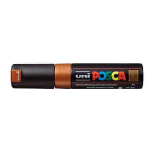 POSCA PC-5M Medium Bullet Paint Marker, White 076930 - The Home Depot