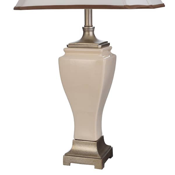 LampPix 10 Inch Table Lamp Shade - Custom Monogram Lamp C Custom Printed Canvas  Desk Lampshade (Uno Fitting) 