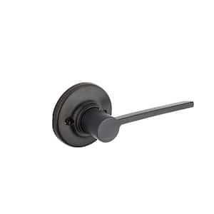Ladera Venetian Bronze Right-Handed Dummy Door Lever with Microban Antimicrobial Technology