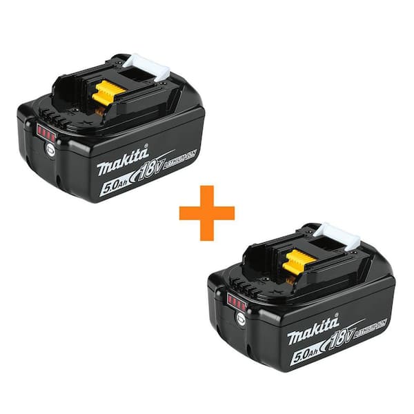 18V LXT Lithium-Ion High Capacity Battery Pack 5. 0Ah with Fuel Gauge with 18V LXT Lithium-Ion Battery Pack 5. 0Ahq