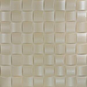 Cobblestone Lenox Tan 1.6 ft. x 1.6 ft. Decorative Foam Glue Up Ceiling Tile (21.6 sq. ft./case)