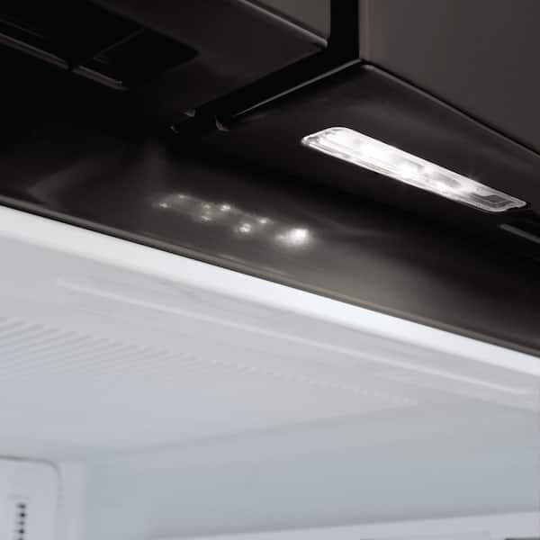 LG LFXC22526D 22 Cu Ft Black Stainless Counter Depth French Door Refrigerator