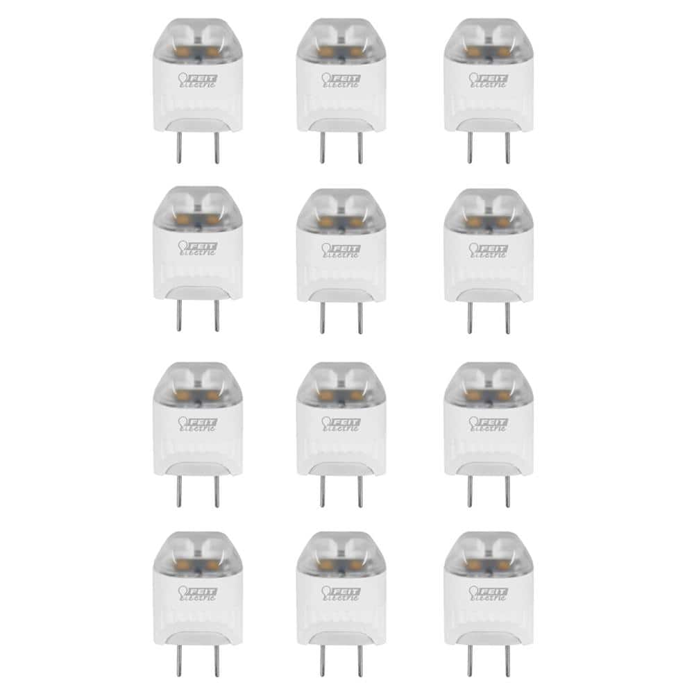 20W Equivalent Warm White (3000K) T5 G8 Bi-Pin LED Light Bulb (12-Pack)