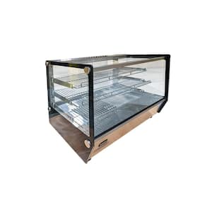 33.7 in. Commercial Electric Countertop Food Warmer Restaurant Display Cabinet EW160H with 3-Warming Trays