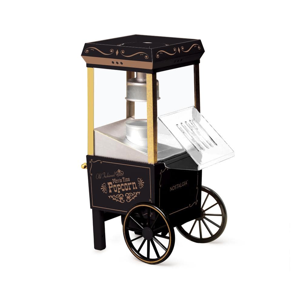 Nostalgia 12-Cup Hot Air Popcorn Maker  Black  NHAP501BK6A