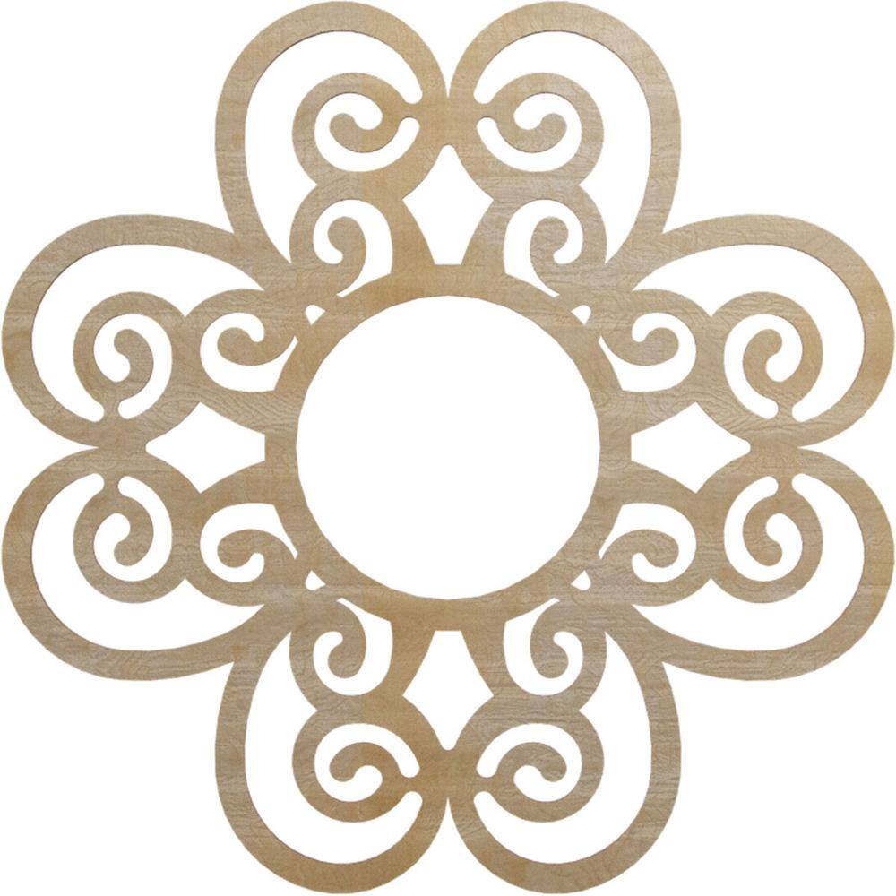 0.25 in. x 32 in. x 32 in. Wood Medallion Moulding price history on PriceWatchPro