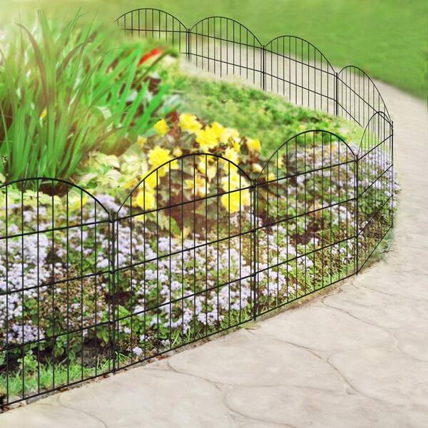 FAWEY TRED INC 28 in. H x 140 in. L Metal Garden Fence (5-Panels