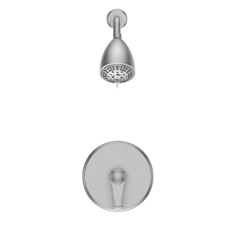 Tahanbath Fixed Shower Head Series 9Spray Patterns with 1.8 GPM in 4