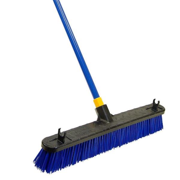 Quickie Bulldozer 24 in. Super Stiff Poly Push Broom