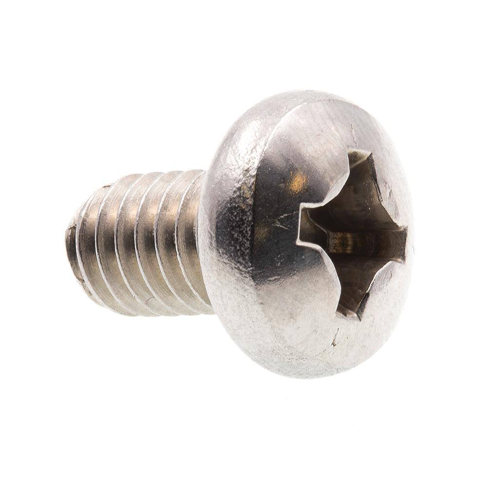 Fastenere 10-Pack 5/16-18 X 2 Inch Phillips Oval Head Machine Screws – 18-8 Stainless Steel – Qty 10