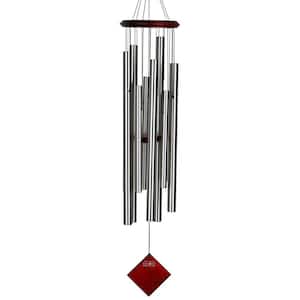 Encore Collection, Chimes of the Eclipse, 40 in. Silver Wind Chime