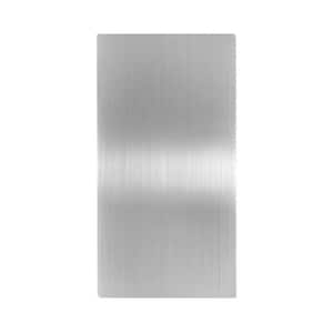 15.8 in. W x 31.8 in. H Stainless Steel Plash Protector Hand Dryer Wall Guard Panel