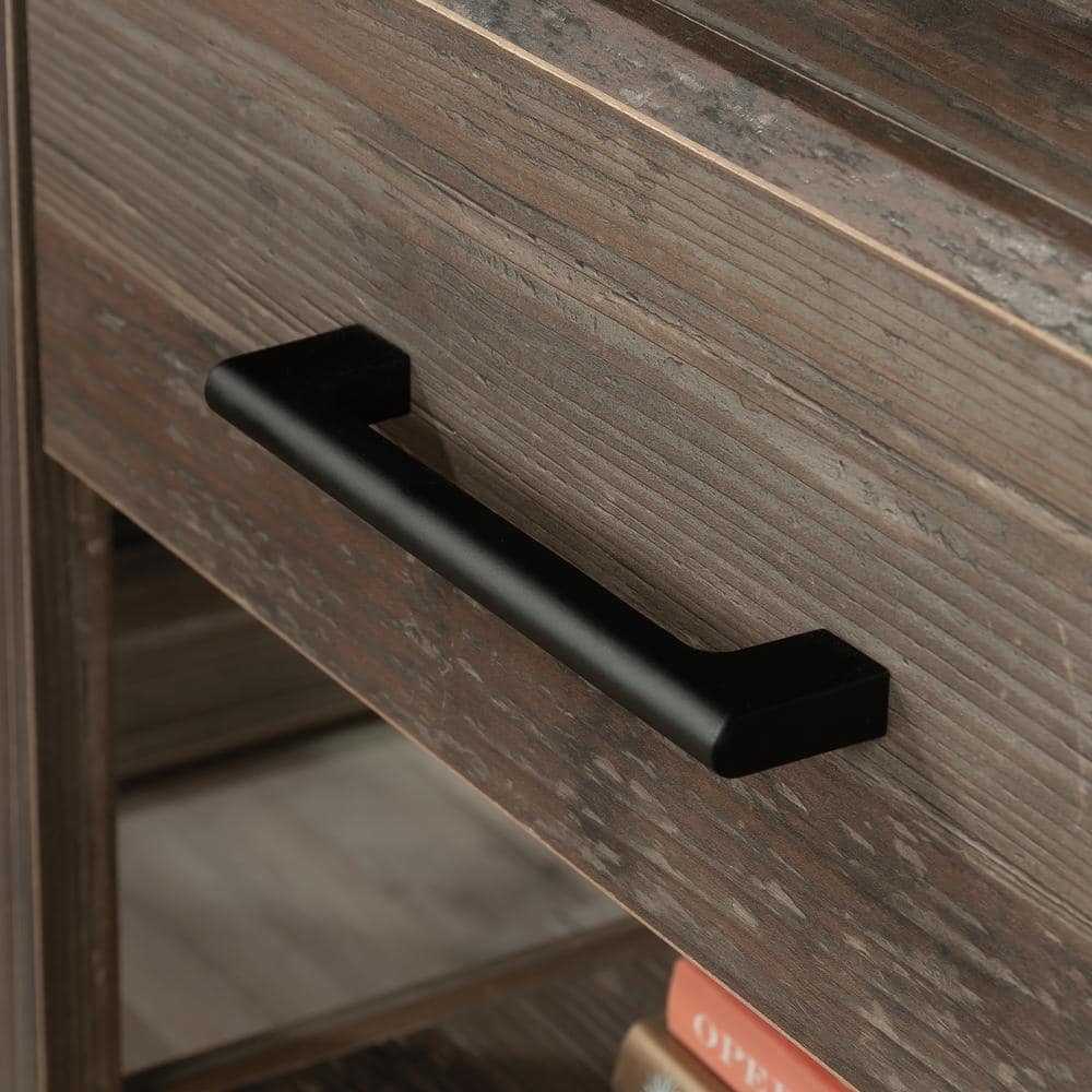 Summit Station Glacier Oak Nightstand with Open Shelves