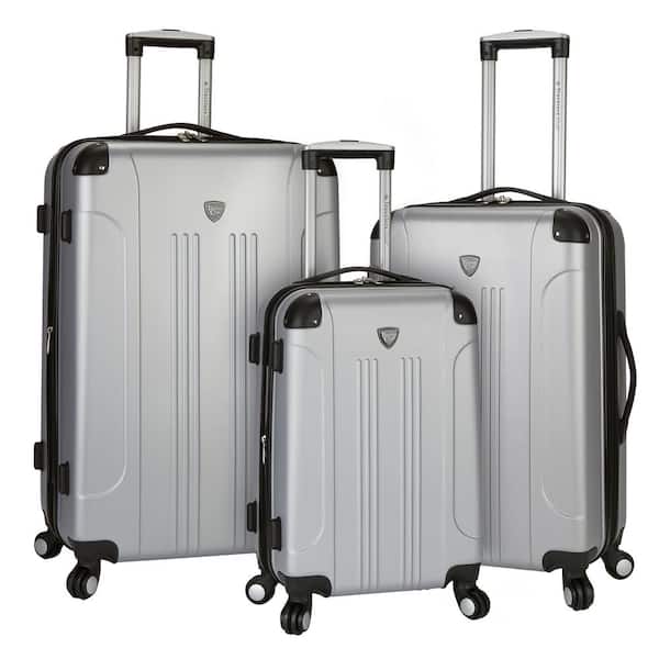 Travelers Club Expandable Midtown Hardside 4-Piece Luggage Travel Set, Rose  Gold