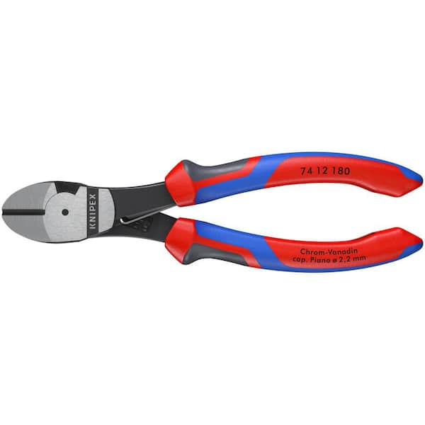 7-1/4 in. High Leverage Diagonal Cutters with Comfort Grip
