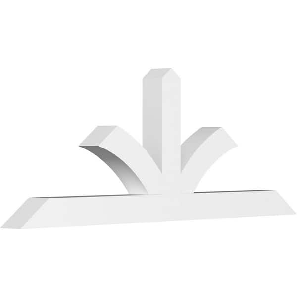 Ekena Millwork Richland 60 in. W x 22.5 in. H x 4 in. D Signature Polyurethane Bracket