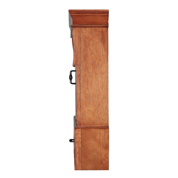 Home Decorators Collection 26 3/4 in Shelves Bathroom Storage Wall Cabinet 