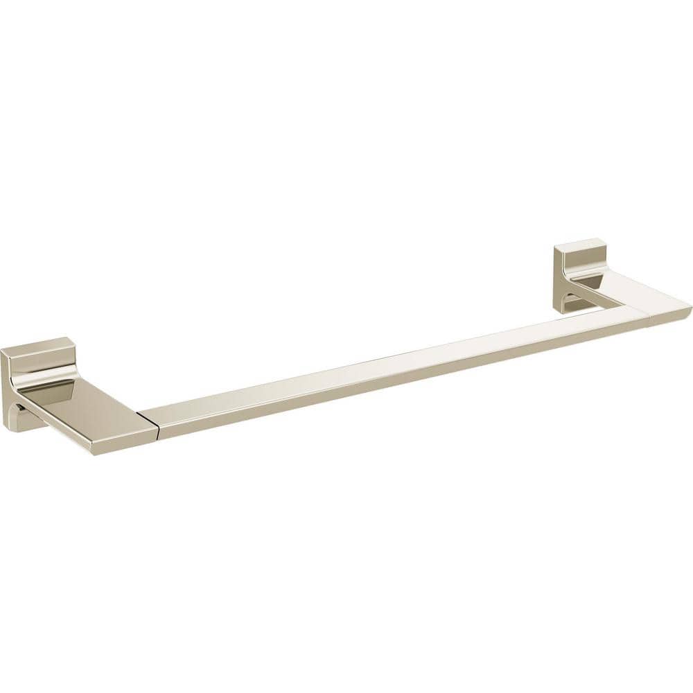 Delta Pivotal 18 in. Towel Bar in Polished Nickel 79918PN The Home Depot
