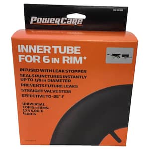 Replacement Inner Tube with Leak Stopper for Wheelbarrow Tires with 6 in. Rim