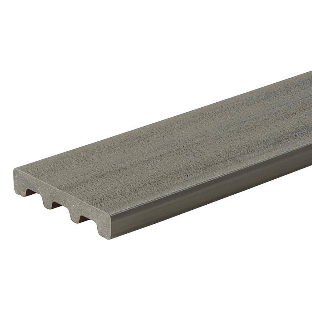 1in x 6in x 20' Sylvanix Destinations Decking - Ponderay(Graphite ...