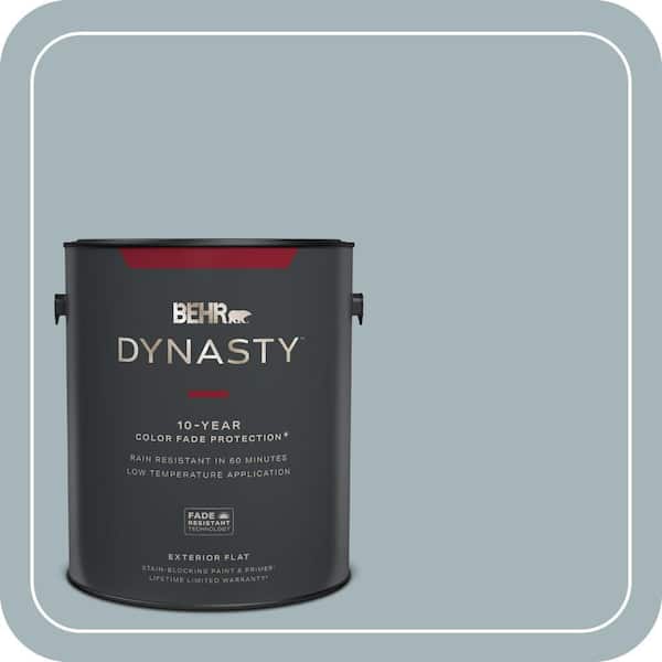 BEHR DYNASTY 1 gal. #ECC-22-2 Bay View Flat Exterior Stain-Blocking Paint & Primer