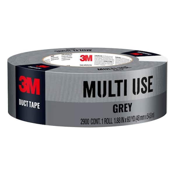 Reli. Duct Tape, Grey | 1.88 x 180 Yards Total (6 Rolls, 30 Yds Each)  |Heavy Duty Duct Tape - Waterproof, Tear by Hand |Silver Duct Tape for  Repairs