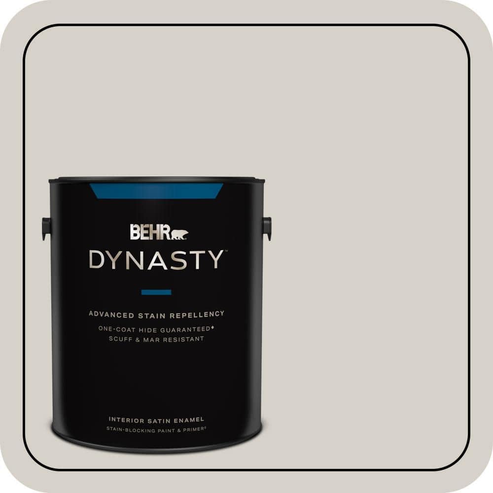 BEHR DYNASTY 1 gal. #T16-19 Bowstring Satin Enamel Interior Stain ...