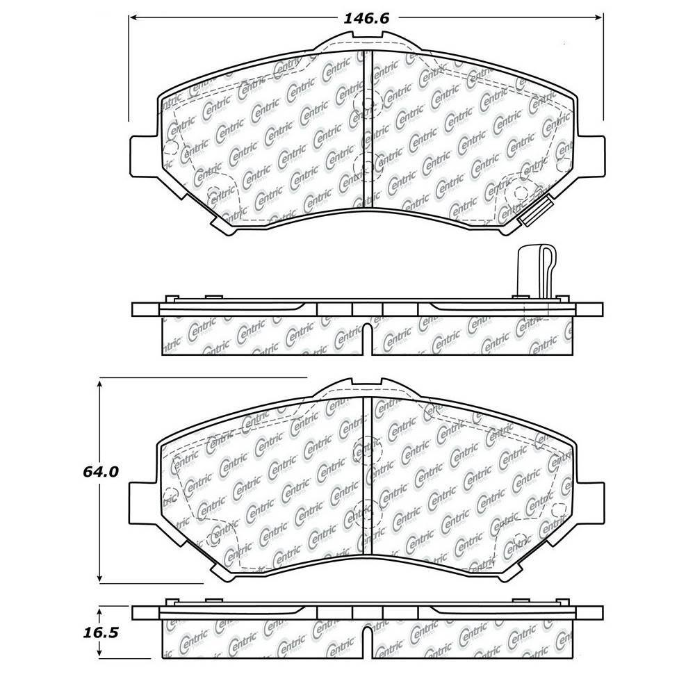 Disc Brake Pad Set price history on PriceWatchPro