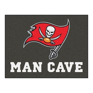 Tampa Bay Buccaneers Red Man Cave 3 ft. x 4 ft. Area Rug