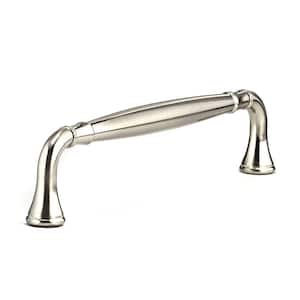 Candiac Collection 6 5/16 in. (160 mm) Brushed Nickel Traditional Curved Cabinet Bar Pull