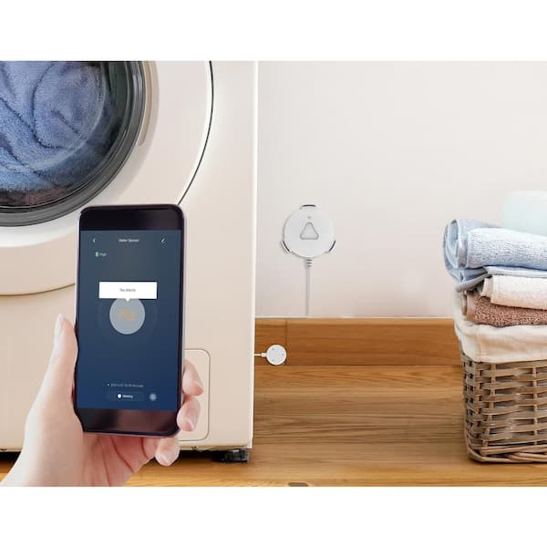 Battery-Powered Smart Home Wi-Fi Connected Wireless Water Sensor, No Hub Required (3-Pack)