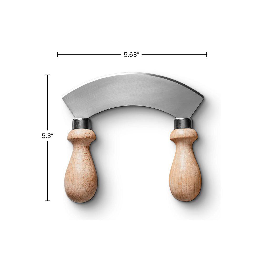 Stainless Steel Mezzaluna Knife - thumbnail 5