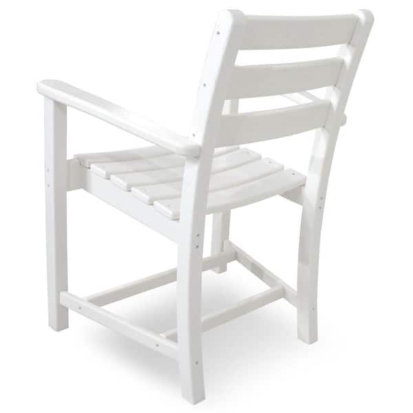Trex Outdoor Furniture Monterey Bay Classic White 5-Piece Plastic