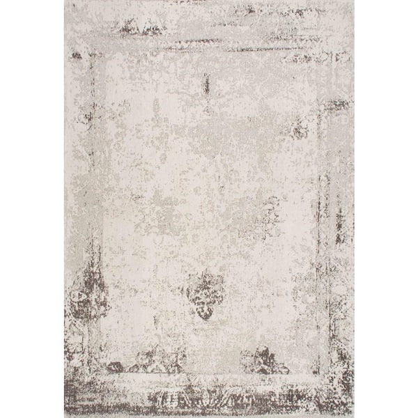 nuLOOM Shawanna Vintage Gray 9 ft. x 12 ft. Area Rug