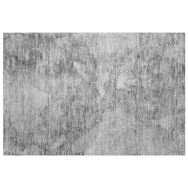 Dream Shag Premium Machine Washable Abstract ADS688 Salmon 2 ft. x 3 ft. Accent Rug